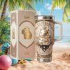 Roman Reigns Tribal Chief 3D Embossed 40oz Tumbler with Handle Roman Reigns Tribal Chief 3D Embossed 40oz Tumbler with Handle