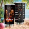 Seattle Seahawks Super Bowl LX Champions Black & Silver 50th Anniversary Logo Tumbler Seattle Seahawks Super Bowl LX Champions Black & Silver 50th Anniversary Logo Tumbler
