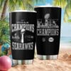 Seattle Seahawks 2025 NFC Champions “Our Time” 50th Anniversary Stadium Tumbler Seattle Seahawks 2025 NFC Champions “Our Time” 50th Anniversary Stadium Tumbler