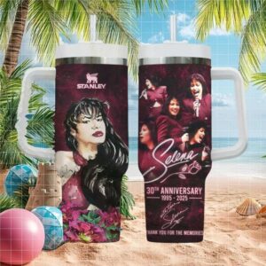 Selena Quintanilla 30th Anniversary 1995 2025 Tribute Stanley Tumbler 40oz
