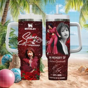 Selena Quintanilla 30th Anniversary Limited Edition Stanley Style 40oz Tumbler
