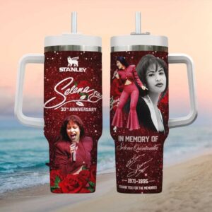 Selena Quintanilla 30th Anniversary “Thank You For The Memories” Tumbler