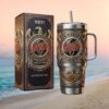 Personalized Miami Marlins MLB Blue Glitter Drip Custom Name Tumbler Personalized Miami Marlins MLB Blue Glitter Drip Custom Name Tumbler
