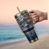 Personalized Melbourne Demons AFL Tumbler Custom Name Stainless Steel Tumbler Personalized Melbourne Demons AFL Tumbler Custom Name Stainless Steel Tumbler