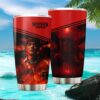 Metallica M72 World Tour 2026 Flaming Skull & Electric Guitar Rock Tumbler Metallica M72 World Tour 2026 Flaming Skull & Electric Guitar Rock Tumbler