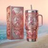 Depeche Mode Memento Mori Rose and Wings Gothic 40oz Travel Tumbler Depeche Mode Memento Mori Rose and Wings Gothic 40oz Travel Tumbler