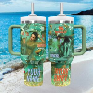 Taylor Swift The Life of a Showgirl Aesthetic Pop Fan Custom Tumbler