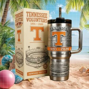 Tennessee Volunteers Heritage Edition 40oz Tumbler Neyland Stadium 1891 2026