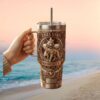 Oklahoma Sooners Forged In Oklahoma NCAA 3D Embossed Insulated Tumbler Oklahoma Sooners Forged In Oklahoma NCAA 3D Embossed Insulated Tumbler