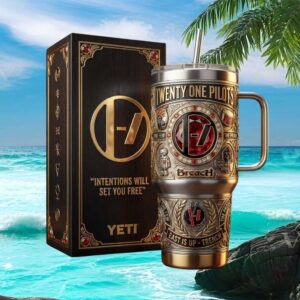 Twenty One Pilots “Trench” Band Merch Inspired 40oz Insulated Tumbler