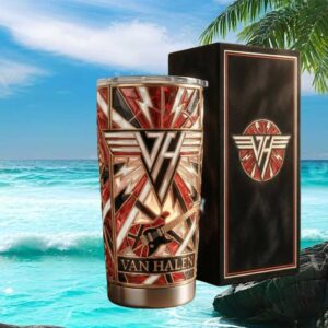 Van Halen 1984 Tribute 3D Embossed Collector Tumbler with Display Box