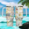 Labubu Monster Art Colorful Pattern Tumbler and Box Labubu Monster Art Colorful Pattern Tumbler and Box