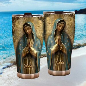 Virgin Mary Our Lady of Guadalupe Religious Personalized 30oz Tumbler