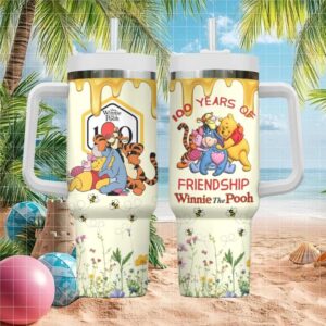 Winnie the Pooh & Friends 100 Years of Friendship Dripping Honey Tumbler