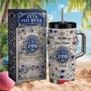 Zeta Phi Beta Sorority Custom Name Collector’s Edition Tumbler 1920
