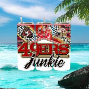 49ers Junkie San Francisco Football Leopard Print Fan Graphics