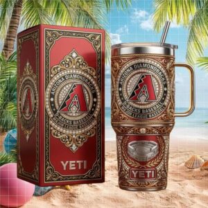 Arizona Diamondbacks MLB Limited Edition Rhinestone Embellished 40oz Tumbler