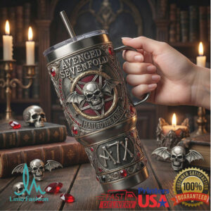 Avenged Sevenfold Nightmare Hail To The King 40oz Tumbler