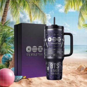 BTS World Tour 2026 “BTS Is Back” 40oz Collector's Tumbler