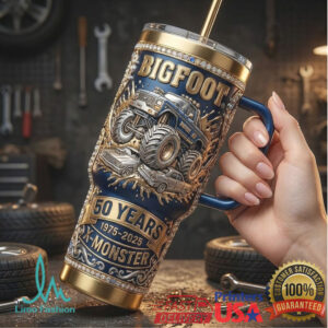 Bigfoot Monster Truck 50th Anniversary 1975 2025 Commemorative Tumbler