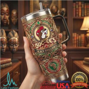Buc ee’s “Black Brilliance” 100 Years of Excellence African Heritage Edition Tumbler