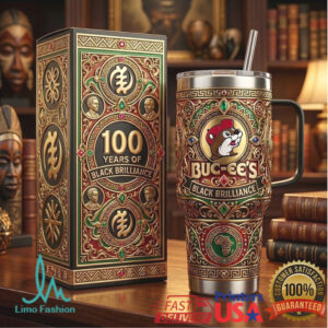 Buc ee’s “Black Brilliance” 100 Years of Excellence African Heritage Edition Tumbler