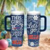 Buffalo Bills This Girl Loves Her Bills Mafia White Heart & Football Pattern Tumbler Buffalo Bills This Girl Loves Her Bills Mafia White Heart & Football Pattern Tumbler