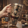 Vintage 3D Camping & Outdoor Adventure Relief 40oz Tumbler Vintage 3D Camping & Outdoor Adventure Relief 40oz Tumbler