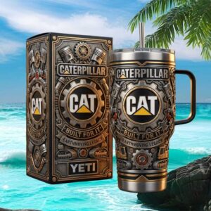 Caterpillar CAT “Earthmoving Legacy” Industrial Heavy Duty Tumbler