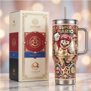 Charley Crockett “Jukebox Charley” Vintage Western 3D Embossed Collector's Tumbler