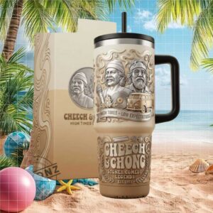 Cheech & Chong Stoner Comedy Legends High Times 40oz Tumbler