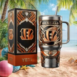 Cincinnati Bengals NFL Tumbler Who Dey Championship Spirit Tumbler