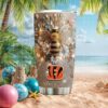 New Orleans Saints Personalized Stainless Steel Tumbler, Custom Name NFL Fan Gift New Orleans Saints Personalized Stainless Steel Tumbler, Custom Name NFL Fan Gift