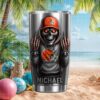 Baltimore Ravens Badass Skull Personalized Tumbler Custom Fan Gear Baltimore Ravens Badass Skull Personalized Tumbler Custom Fan Gear