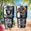 San Francisco 49ers Badass Skull Personalized Name Steel Tumbler San Francisco 49ers Badass Skull Personalized Name Steel Tumbler