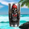 Monsters of the Midway Chicago Bears Floral Glitter 40oz Tumbler Monsters of the Midway Chicago Bears Floral Glitter 40oz Tumbler