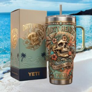Dirty Heads California Soul Reggae Rock 40oz Tumbler with Gift Box