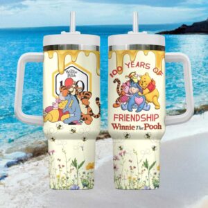 Disney Winnie The Pooh 100 Years Of Friendship Character Tumbler