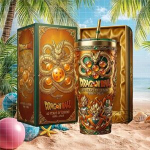 Dragon Ball 40 Years of Legend 1986 2026 Shenron Custom 40oz Tumbler