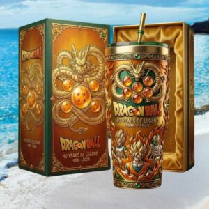 Dragon Ball 40th Anniversary Limited Edition Tumbler 1986 2026 Legend Gift Box
