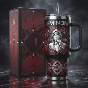 Eminem Marshall Mathers LP Signature Series 40oz Tumbler with Gift Box