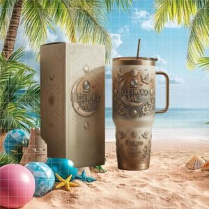 Fleetwood Mac Bohemian Legend Moon & Stars Celestial 40oz Tumbler