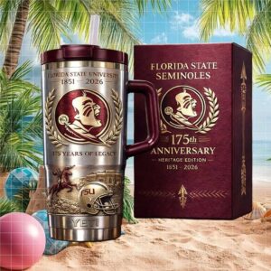 Florida State University Seminoles 175th Anniversary Heritage Edition Tumbler