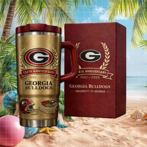 Georgia Bulldogs 134th Anniversary University of Georgia Collector's Tumbler