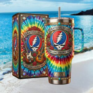 Grateful Dead The Long Strange Trip Tie Dye Retro Music Fan Design