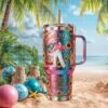 Alpha Kappa Alpha Sorority Inc. AKA 1908 3D Jeweled Luxury Tumbler Alpha Kappa Alpha Sorority Inc. AKA 1908 3D Jeweled Luxury Tumbler
