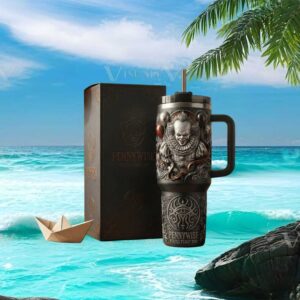 IT Pennywise “You'll Float Too” 3D Horror Movie Commemorative Tumbler