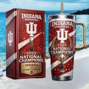 Indiana Hoosiers 2026 National Champions NCAA Football Fan Design