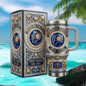 Indiana Pacers “Yes 'Cers” Est. 1967 NBA Diamond Tumbler