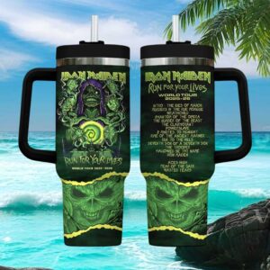 Iron Maiden Run For Your Lives World Tour 2025 26 Tumbler Official Tour Dates
